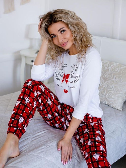 Пижама женская, модель 162, трикотаж (Олень Гламур) - Ивановотекстиль фото 6