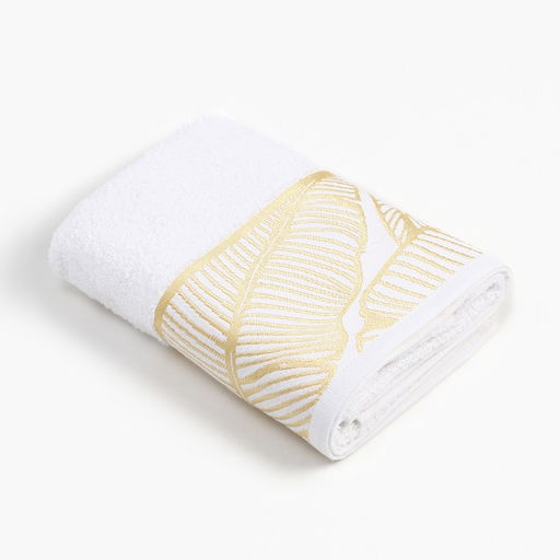 Полотенце махровое Love Life Leaves 50*90 см, белый, 100% хл, 360 гр/м2 - Lovelife фото 2