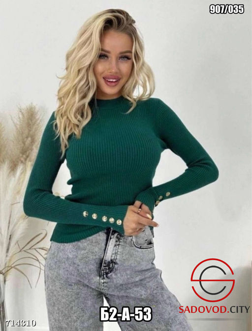 Женская однотонная кофта - Bruno фото 6