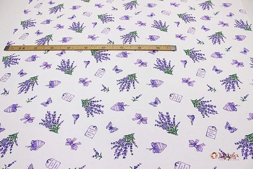 Рогожка Прованс, ш.1.5м, хлопок-100%, 165гр/м.кв - Купава фото 3