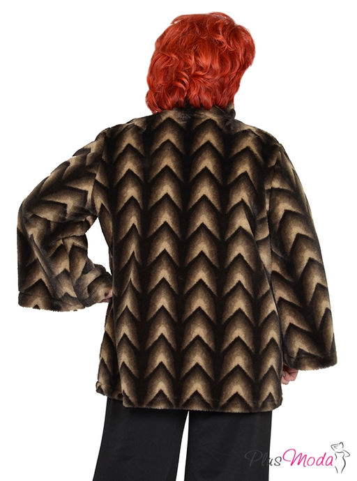 Шубка Модель №1774 размеры 44-84 - Plusmoda фото 6
