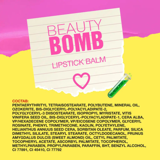 Beauty Bomb Помада-бальзам для губ / Color Lip Balm 01, 4 г фото 11