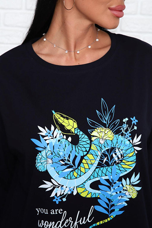 Костюм с брюками (01027. бирюзовый) - Плиона фото 16