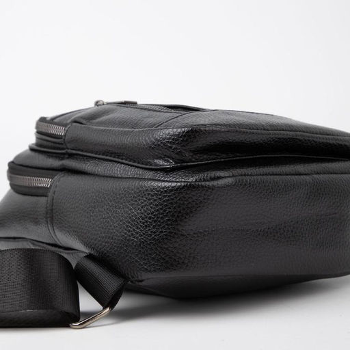 Сумка слинг, искусственная кожа, цвет чёрный - Simaland фото 6