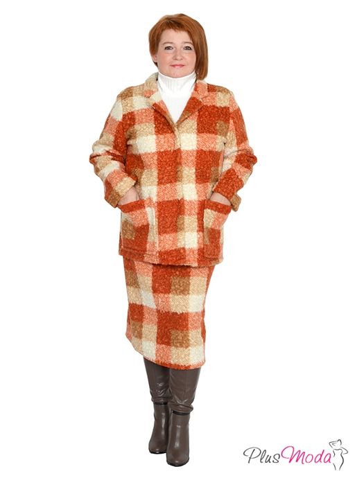 Юбка Модель №1061 размеры 44-84 - Plusmoda фото 4