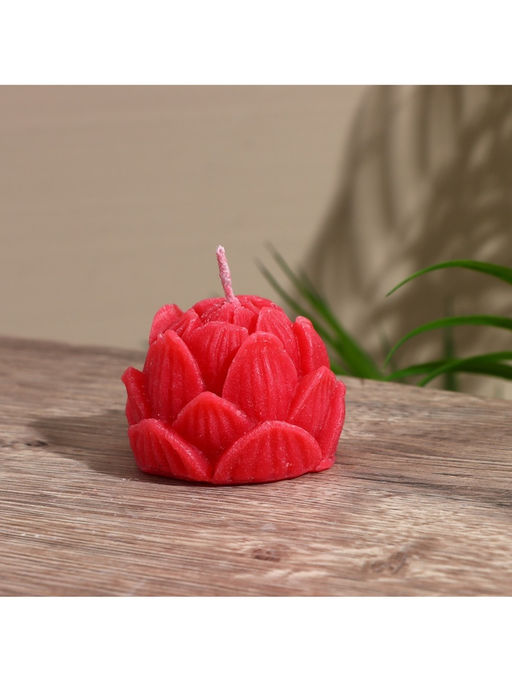 Свеча "Лотос" 5х5х6 см, соевый воск