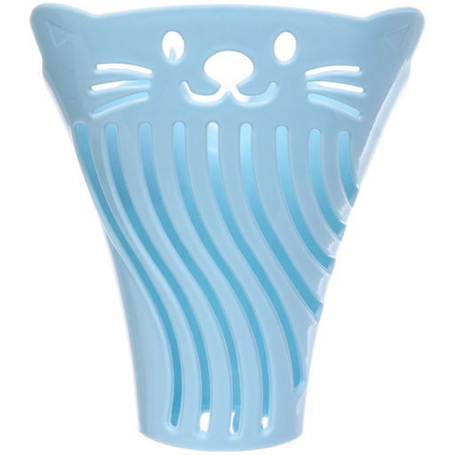 Цена за 3 шт. Совок - ковш для кошачьего туалета "ДОНКОТТИКО", цвет голубой, 17*12см (лейбл)