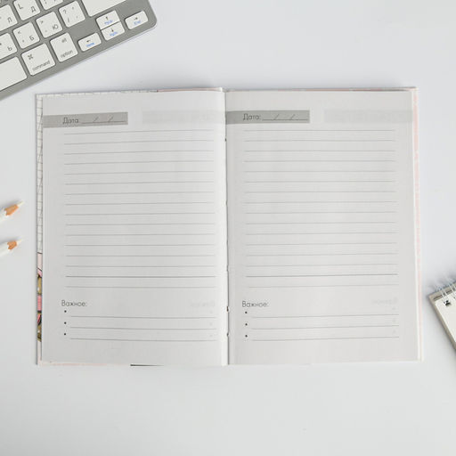 Ежедневник учителю The Best teacher, формат А5, 80 листов, твердая обложка - Artfox фото 2