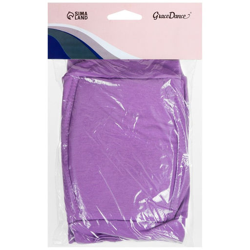 Наколенники для гимнастики и танцев Grace Dance, с уплотнителем, р. L, от 15 лет, цвет сиреневый  фото 10