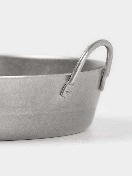 Кастрюля для подачи Hanna Knövell Vanha, 300 мл, d=12.3 см, h=3.3 см, нержавеющая сталь, серебристая