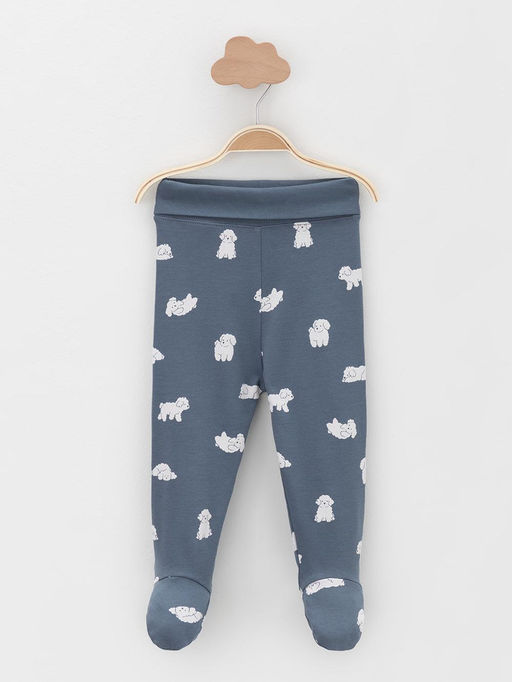 К 400220-2уп/серо-голубой Н100,синий Н052.3 набор ползунки яс