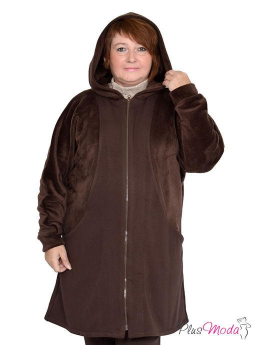 Куртка Модель №708 размеры 44-84 - Plusmoda фото 4