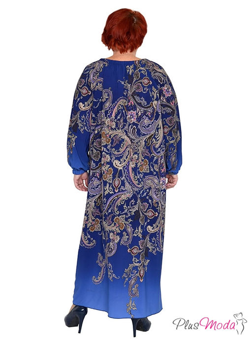 Платье Модель №1496 размеры 44-84 - Plusmoda фото 5