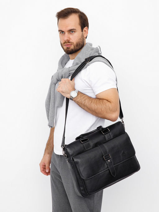 Портфель 0066Z black Zinimsk
