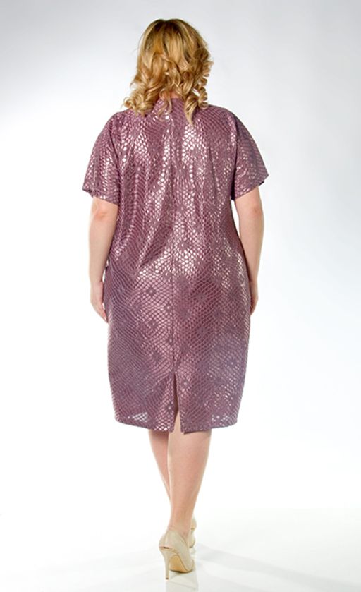 4975/6 Роскошное женское платье свободного силуэта - Ckc collections фото 4