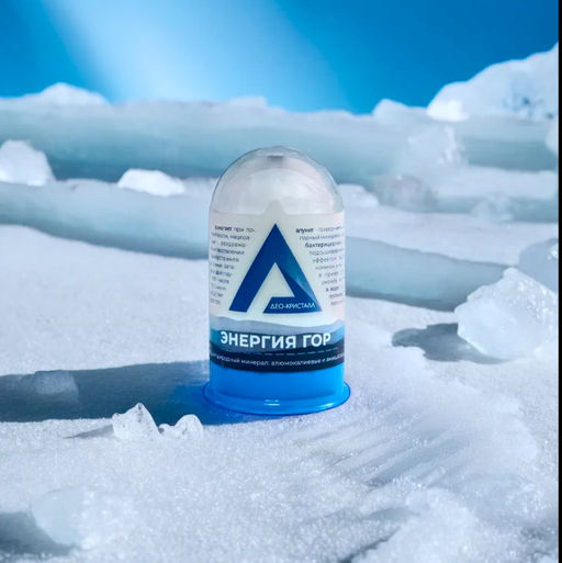 Дезодорант-минерал с целебными свойствами Део-кристалл ЭНЕРГИЯ ГОР STYX, 80 г  фото 2