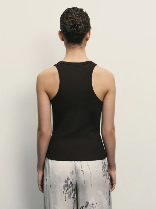 Топ с декоративным элементом / Zarina  фото 13