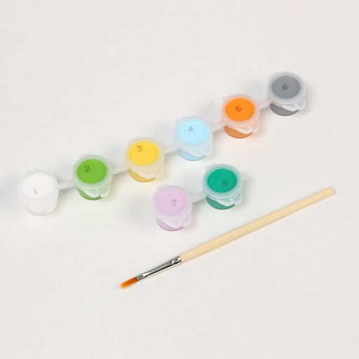 Картина по номерам Зайка с морковками 21 15 см - Школа талантов фото 5