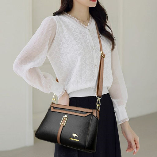 KAIDIFEINIROO Сумка женская с двумя ремнями 8730  фото 19