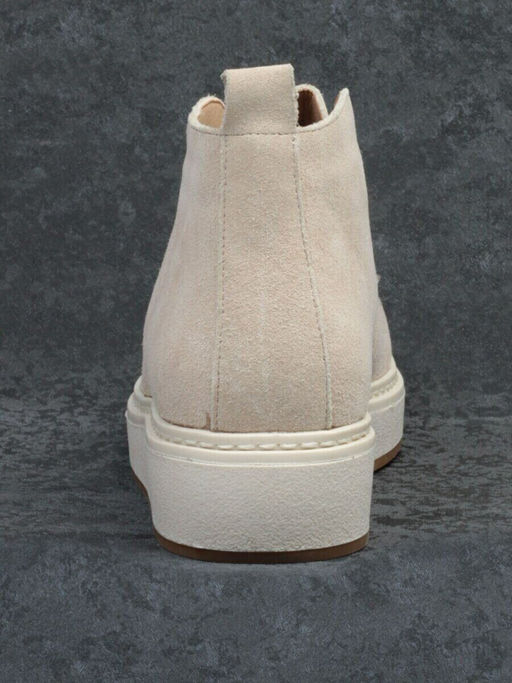 01-5173-5 BEIGE Ботинки демисезонные (натуральная замша, байка)