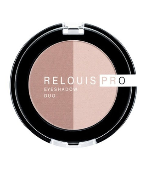RELOUIS Тени "Pro Eyeshadow DUO" тон 101