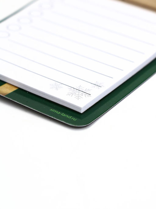 Набор магнитов С Новым годом с блоком и карандашом 4 шт.