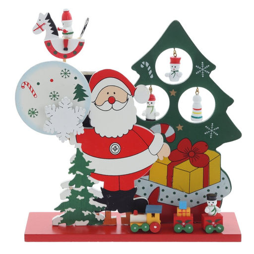 Изделие декоративное "Рождество"(муз), L20 W6 H22 см