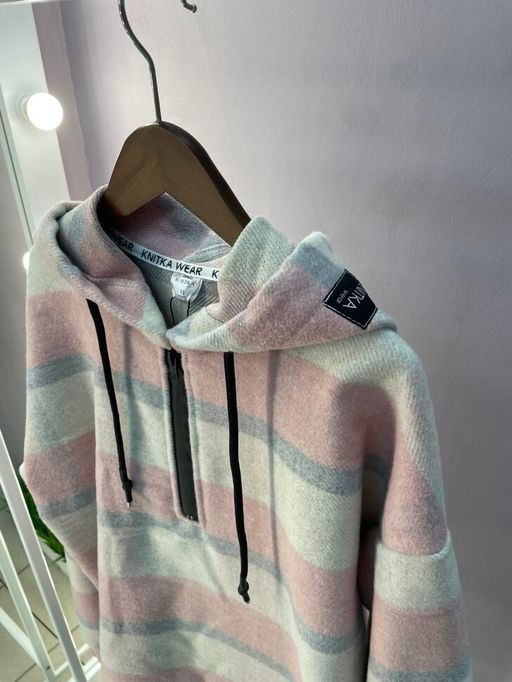 Толстовка клетка ОВЕРСАЙЗ - Knitka wear фото 6