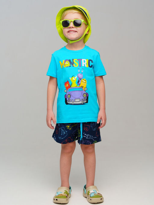 Панама PlayToday для мальчика хлопок  фото 4