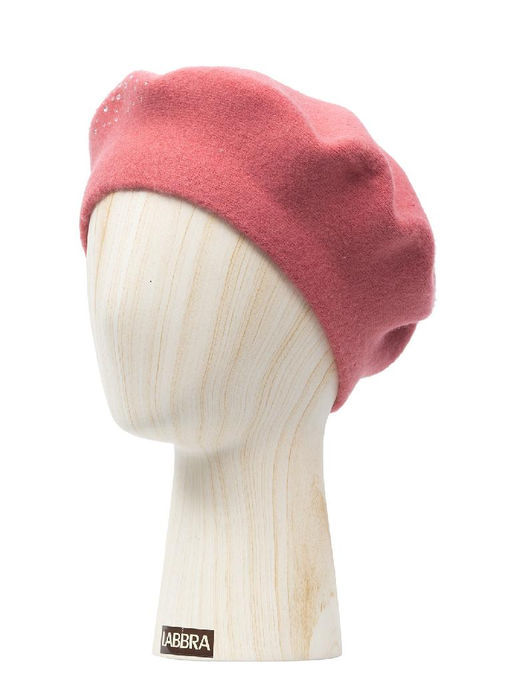 Берет жен. альп+акр LB-N88706 pink
