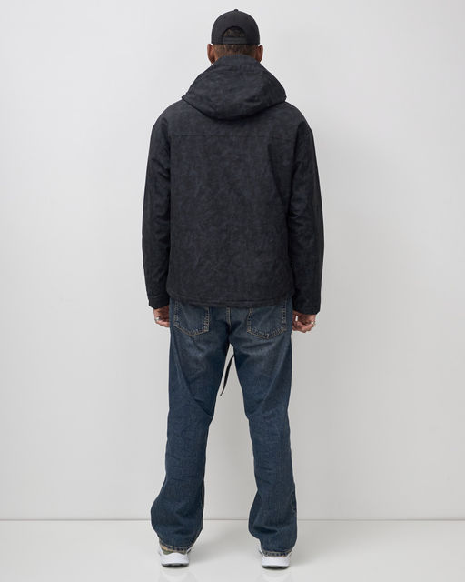 Куртка спортивная мужская весна осень черного цвета 25470Ch - Mtforce фото 5