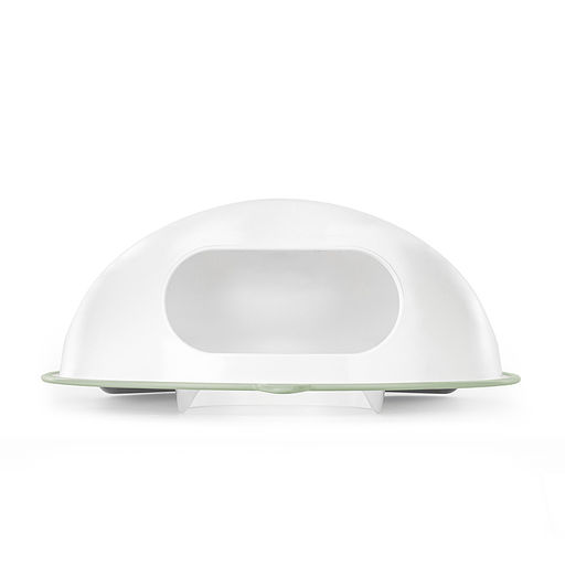 Накладка для унитаза детская (антискользящая) бело-оливковый