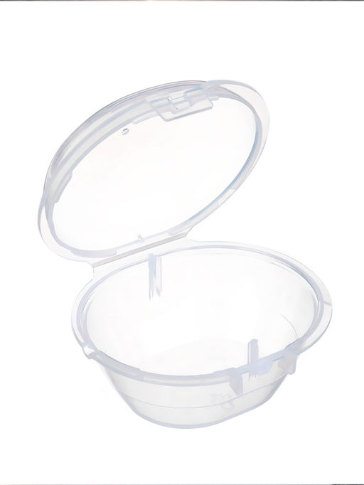 Соска-пустышка, от 0 мес., латекс, классическая, в контейнере, пыльно-розовая, M&B