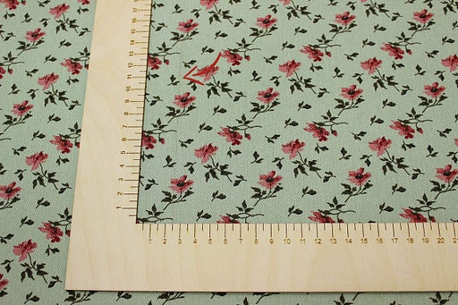 Плательная вискоза Валери, СОРТ2, цв.винтажная мята, ш.1.49м, вискоза-100%, 135гр/м.кв - Купава фото 11