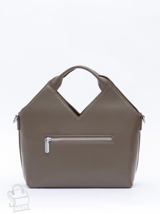Сумка женская кожаная 1133VG gray Vitelli Grassi