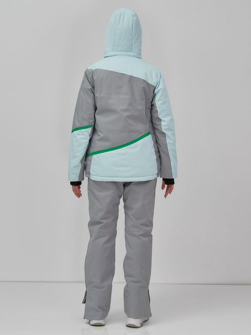 Горнолыжный костюм женский зимний голубого цвета 0709_1Gl - Chunmai фото 10