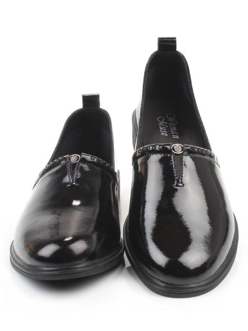 06-M17-5 BLACK Туфли женские (натуральная кожа)