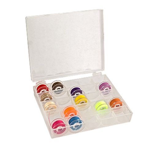 Gamma контейнер для шпулек CFS-01 пластик 12 x 10 x 2.5 см прозрачный