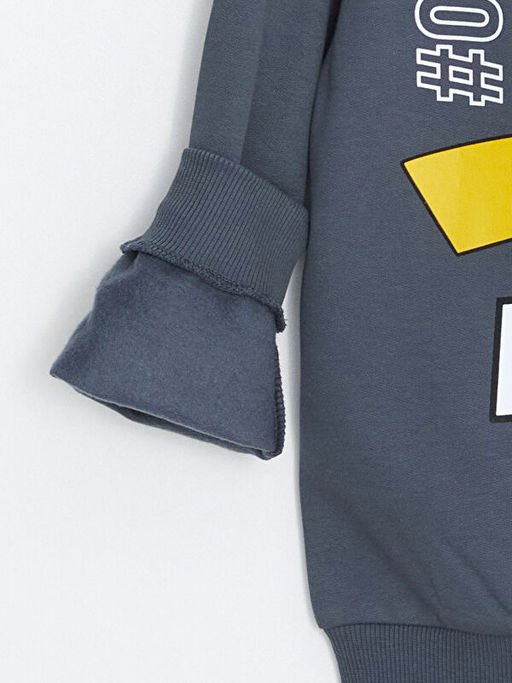 Bisiklet Yaka Pikachu Bask?l? Erkek ?ocuk Sweatshirt - Waikiki фото 3