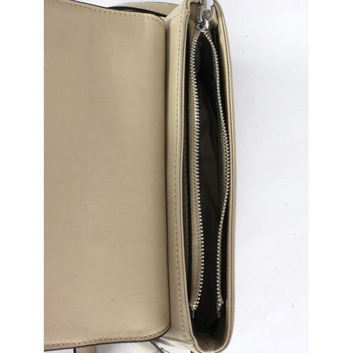 Сумка женская натуральная кожа GU 2033-0028, 1отд+карм/пер, плечевой ремень, бежевый SALE 264160 - Adelia фото 7