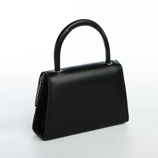 Сумка-клатч на магните, цвет чёрный - Simaland фото 4