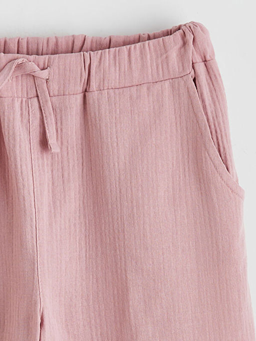 Beli Lastikli K?z ?ocuk Pantolon