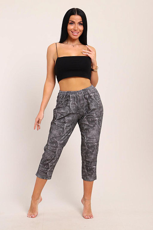 Бриджи трикотажные (01037, серый) - Плиона фото 3