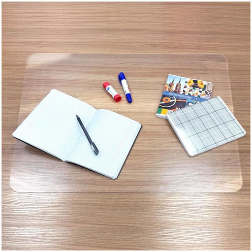 Настольное покрытие Calligrata, 48×65 см, прозрачное, глянцевое