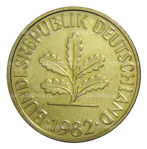10 пфеннигов 1982 года J Германия