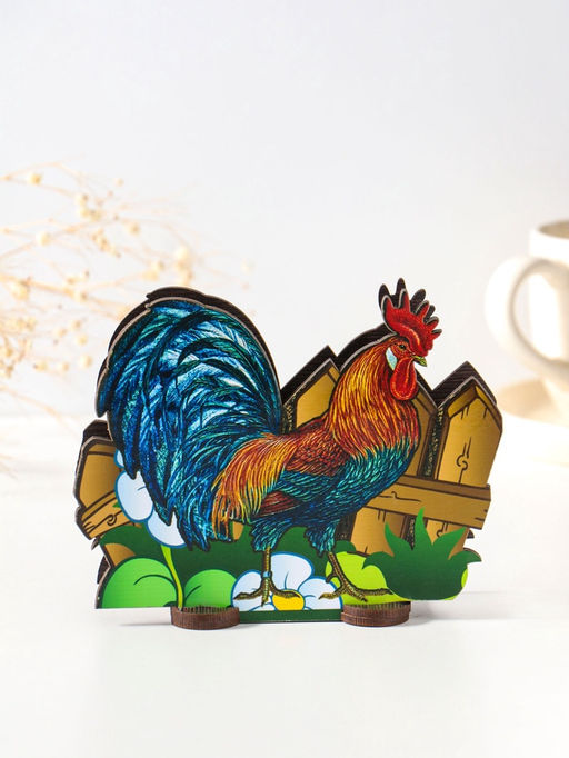 Цена за 2 шт.Салфетница пасхальная Петушок, 10.5?13.5?5 см