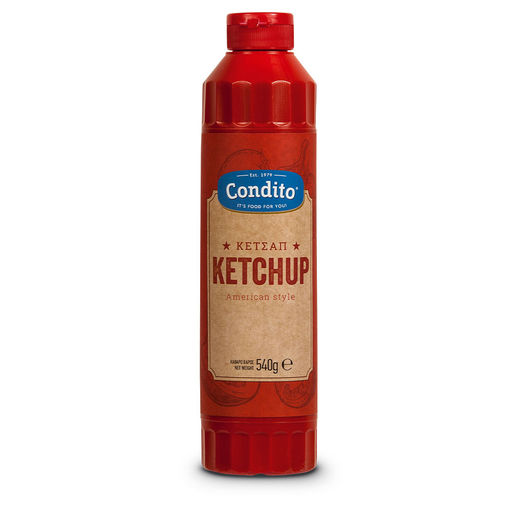 Кетчуп томатный по-американски 540г пластик