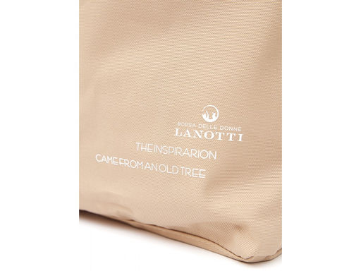 Сумка женская текстиль Lanotti 1702/бежевый