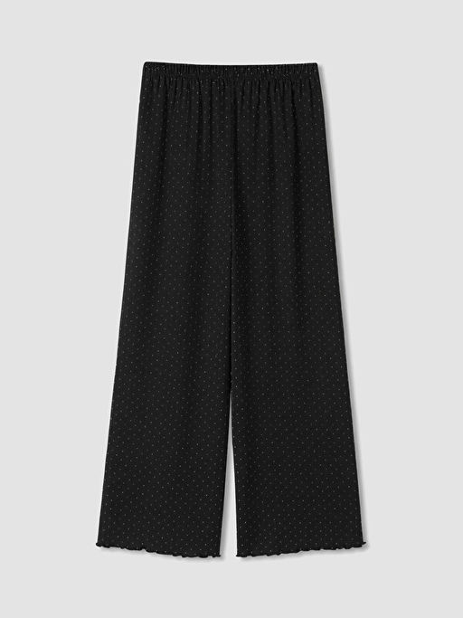 Puantiyeli Geni? Pa?a Kad?n Pijama Alt