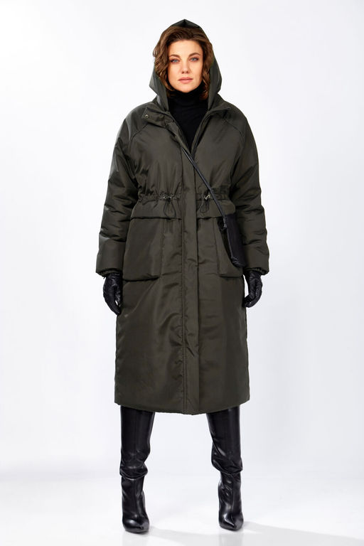 Пальто LADY SECRET 8295 хаки